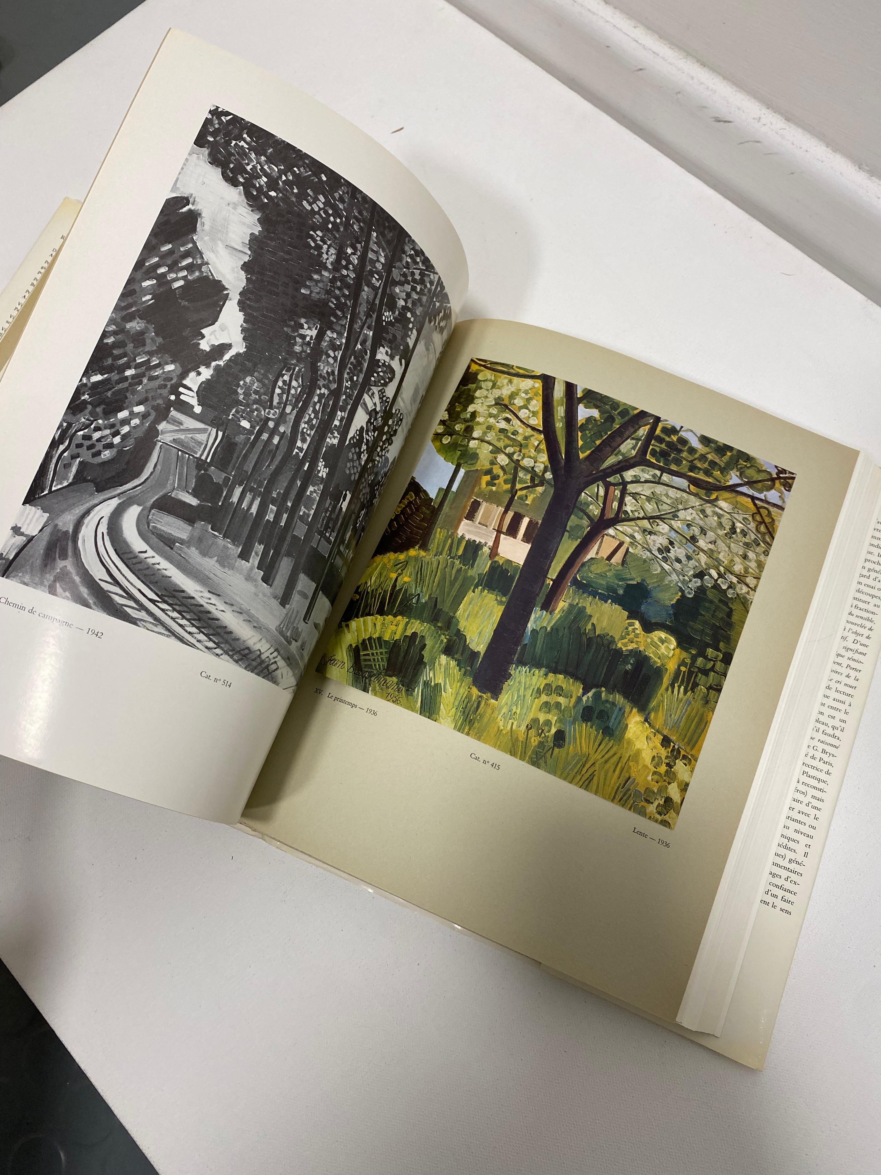 Jean Brusselmans Catalogue Raisonné Book Coffee Table Artwork Midcentury 1970s en vente 6