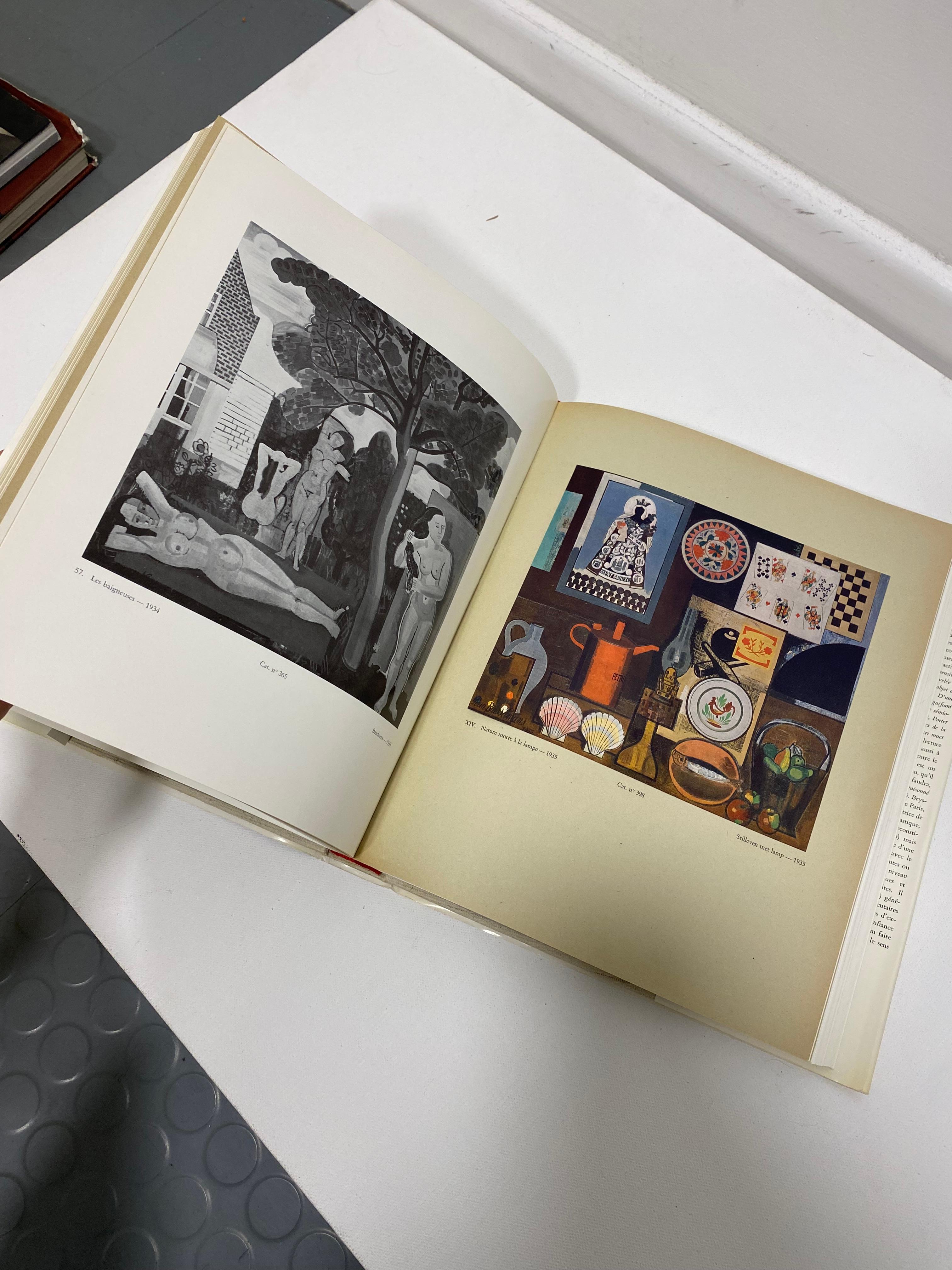 Jean Brusselmans Catalogue Raisonné Book Coffee Table Artwork Midcentury 1970s en vente 2