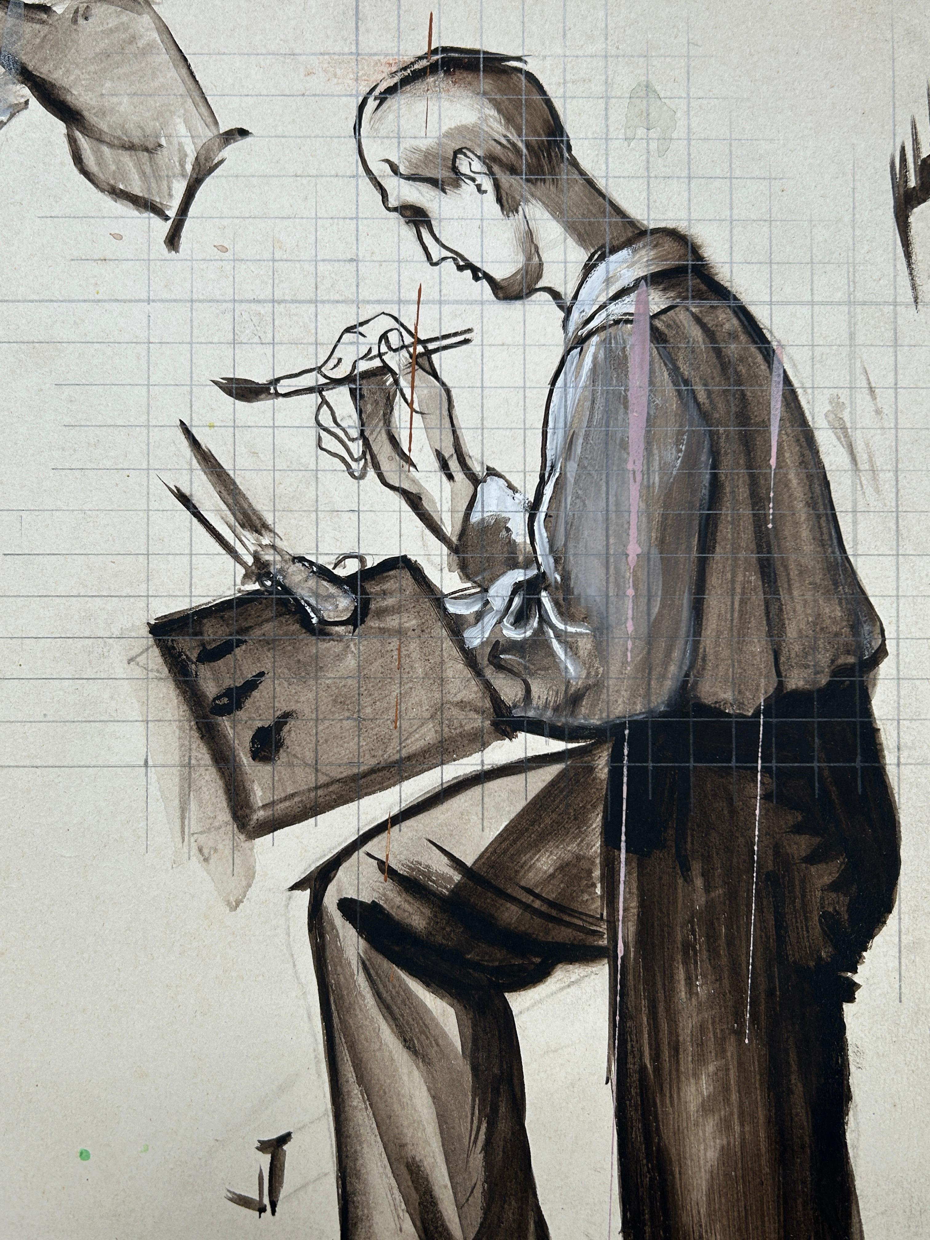 Jean Burkhalter, The Painter, circa 1925 For Sale 3