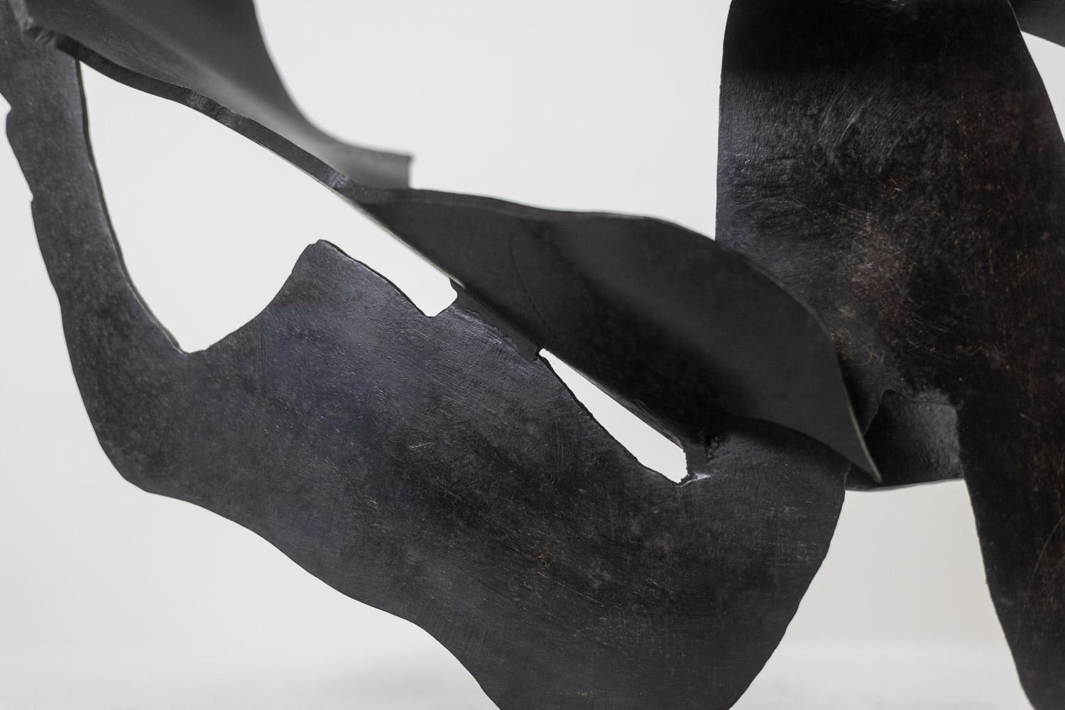 Jean Campa. Escultura abstracta de metal. 1980s. en venta 6