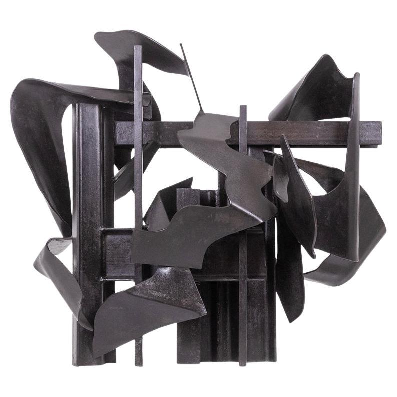 Jean Campa. Escultura de metal patinado. Año 1995.