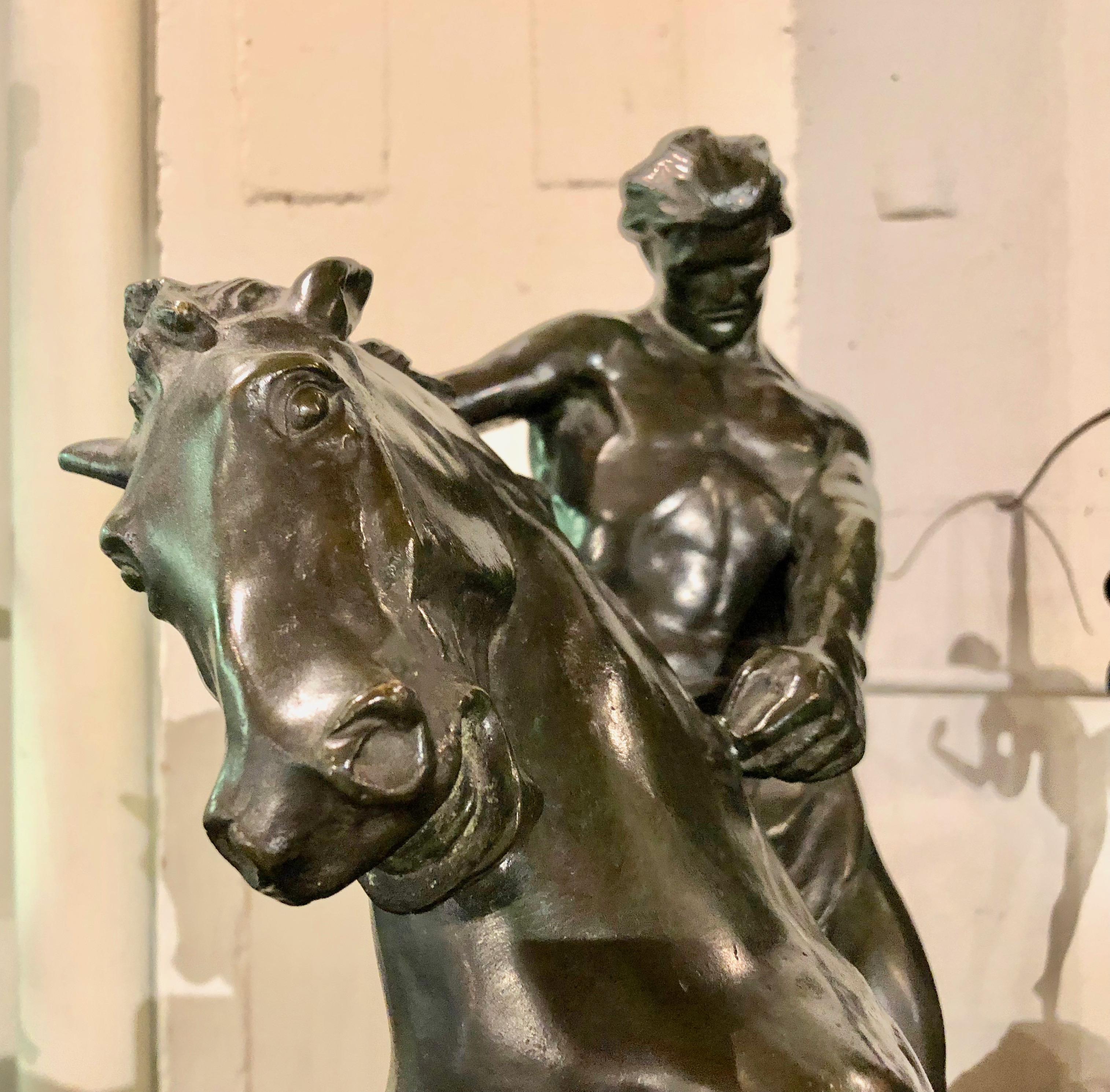 Jean Canneel, sculpteur belge Art Déco, bronze monumental en vente 8