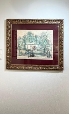 Haus am Straßenrand von