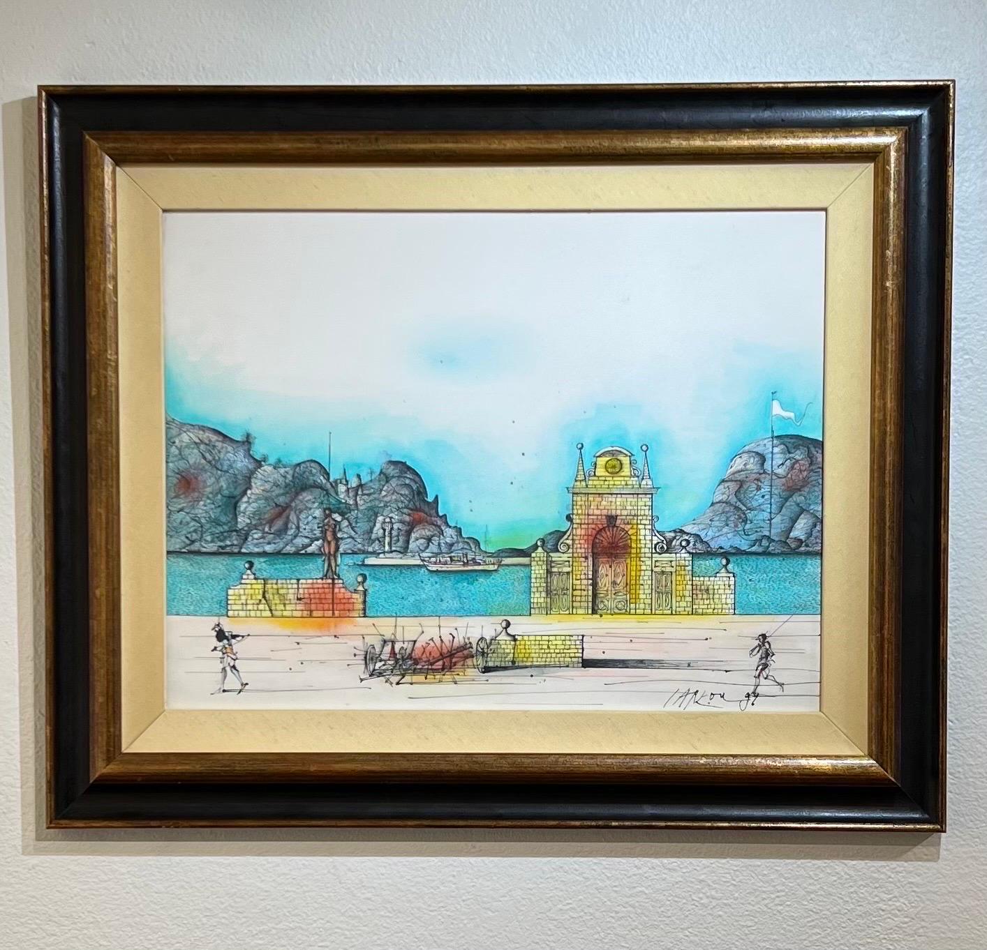 La Gloriette - Painting di Jean Carzou