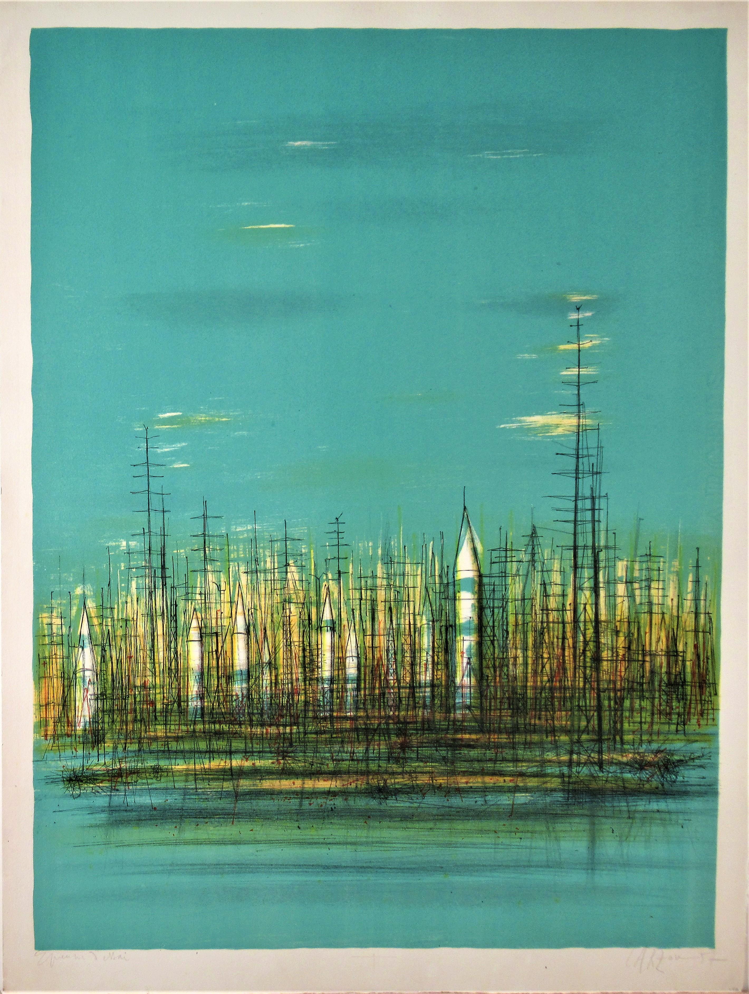 Jean Carzou Landscape Print – Apokalypse