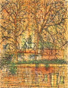Homme à cheval, Regards sur Paris, Jean Carzou