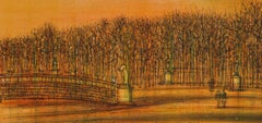 Jean Carzou, The Tuileries, from Views of Paris, 1963