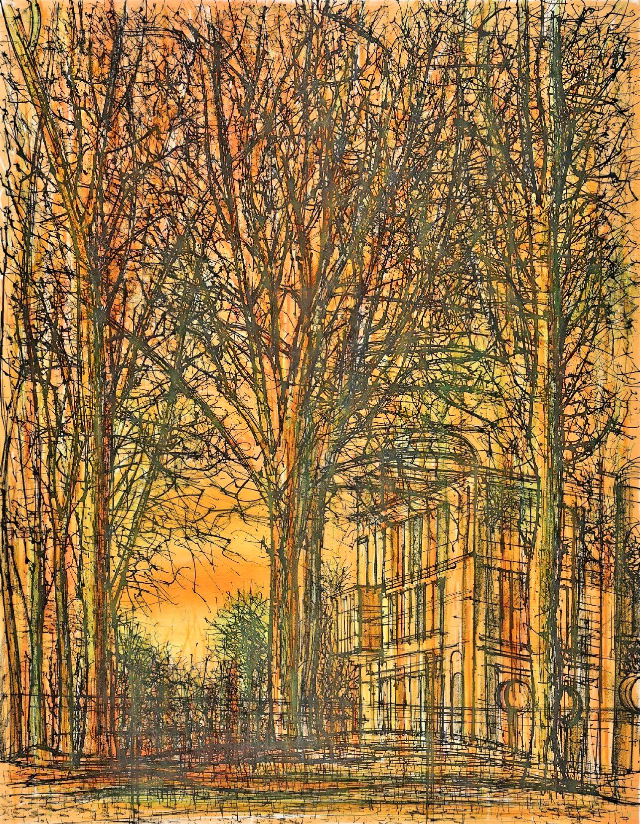 Litografía sobre papel vélin d'Arches. Inscripción: sin firmar y sin numerar, tal como se emitió. Buen estado. Notas: del folio, Regards sur Paris, 1963. Publicado por André Sauret, París; impreso por Mourlot Frères, París, 22 de enero: 1963.