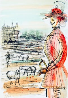Le berger et le roi, Vingt fables de La fontaine, Jean Carzou