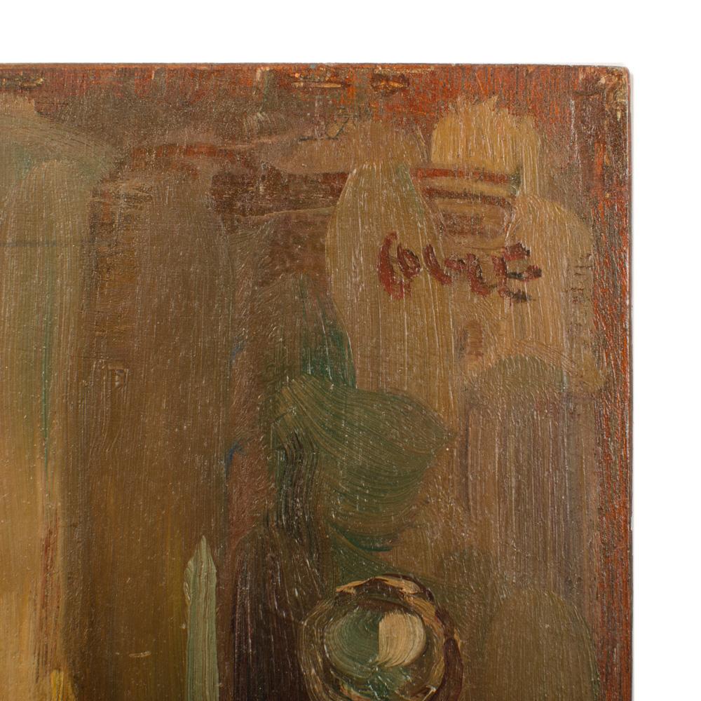 Toile Jean Chaleye (Français, né en 1878-mort en 1960)  Peinture à l'huile «ater ». en vente