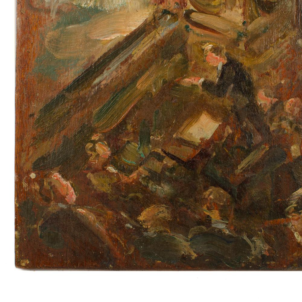 Jean Chaleye (Français, né en 1878-mort en 1960)  Peinture à l'huile «ater ». en vente 3