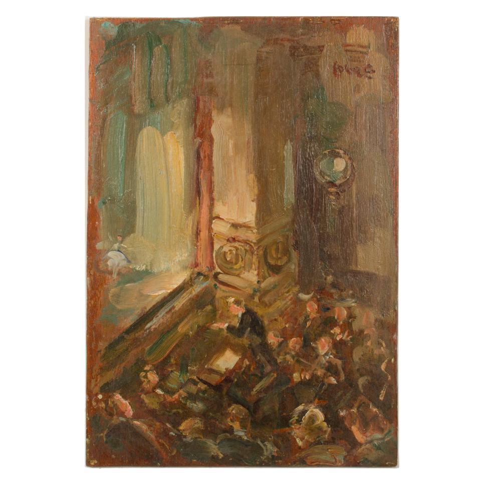 Jean Chaleye (Français, né en 1878-mort en 1960)  Peinture à l'huile «ater ». en vente