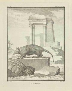 Gravure par Jean Charles Baquoy - Le Kabassou - 1771