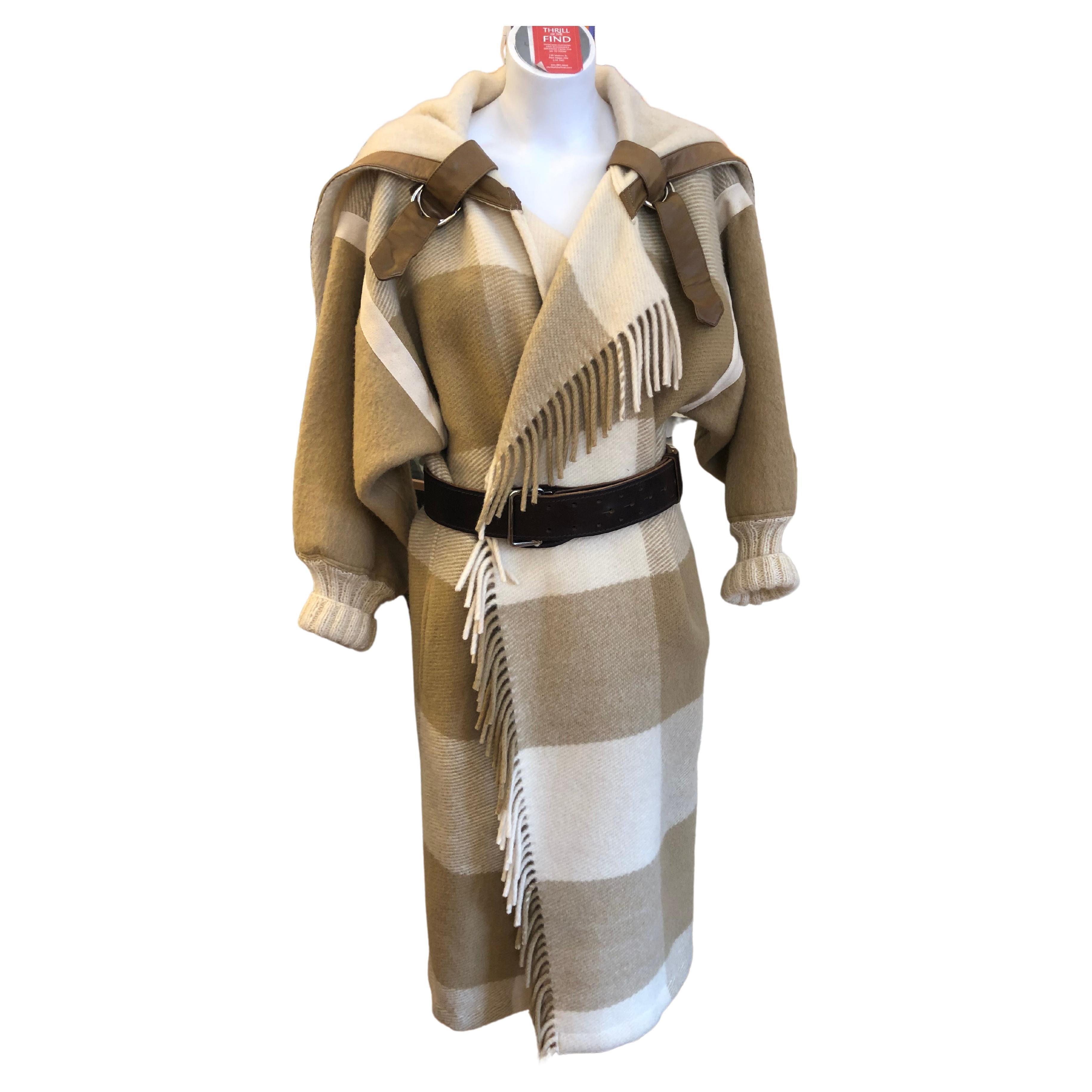 Castelbajac Blanket Coat - For Sale on 1stDibs