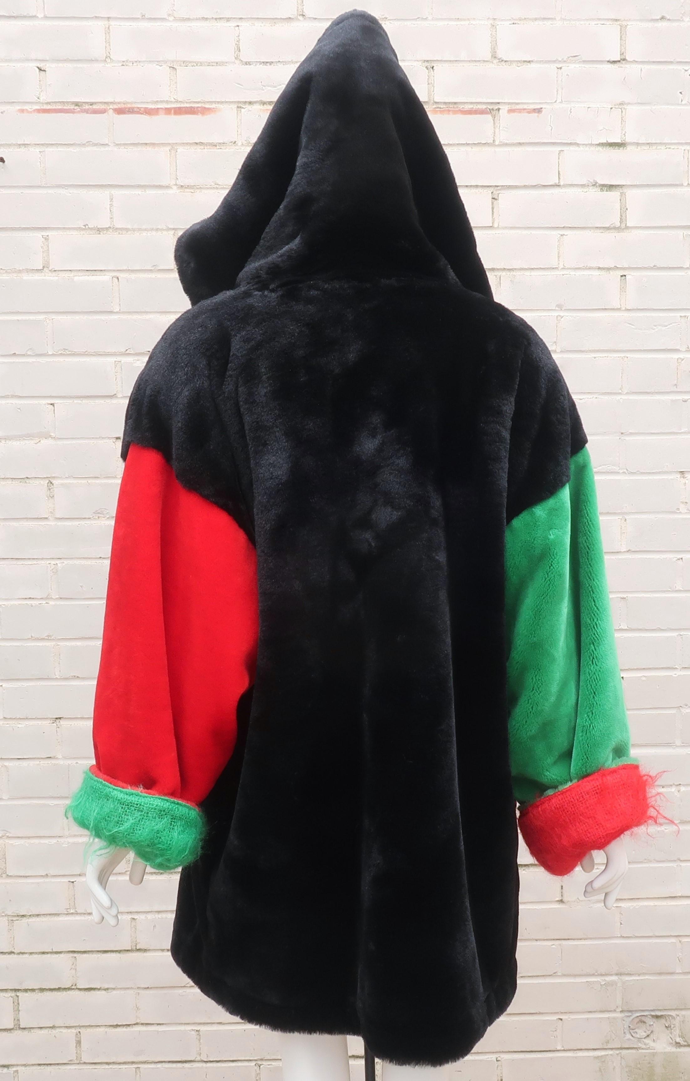 Jean-Charles de Castelbajac Teddy Bear Faux Fur Mohair Coat, 1990’s 7