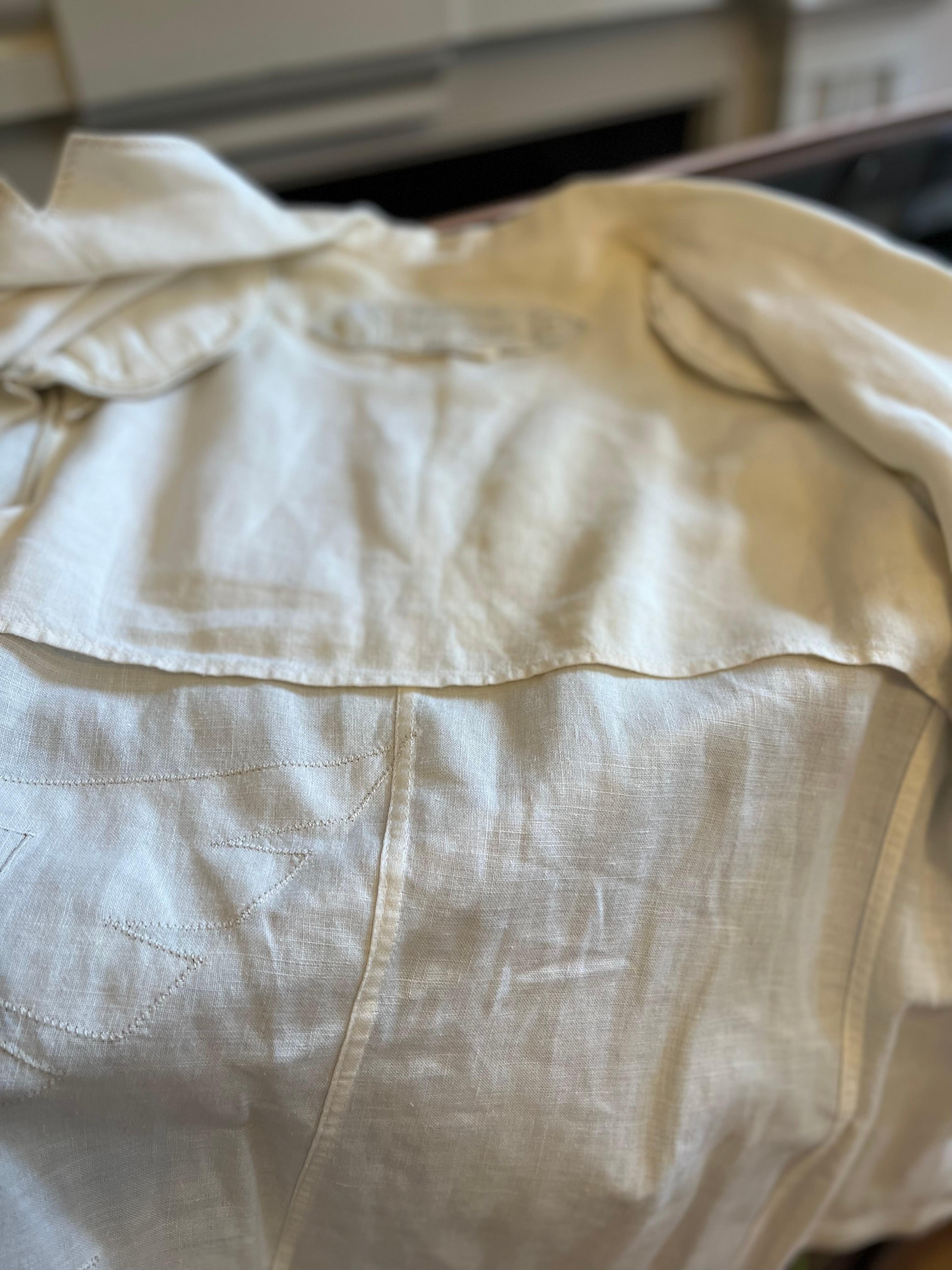 Jean-Charles de Castelbajac Vintage Linen Jacket  5
