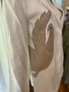 Jean-Charles de Castelbajac - Veste en lin vintage