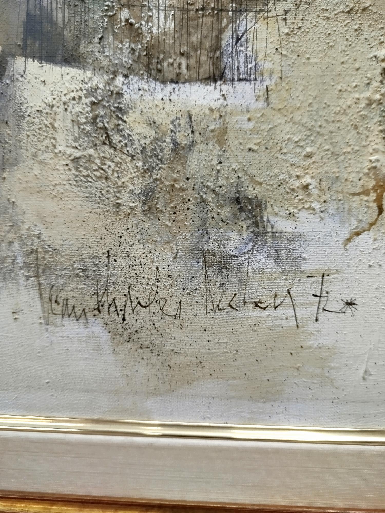 J. C. Decker. ohne Titel. Acrylmalerei – Painting von JEAN CHARLES DECKER