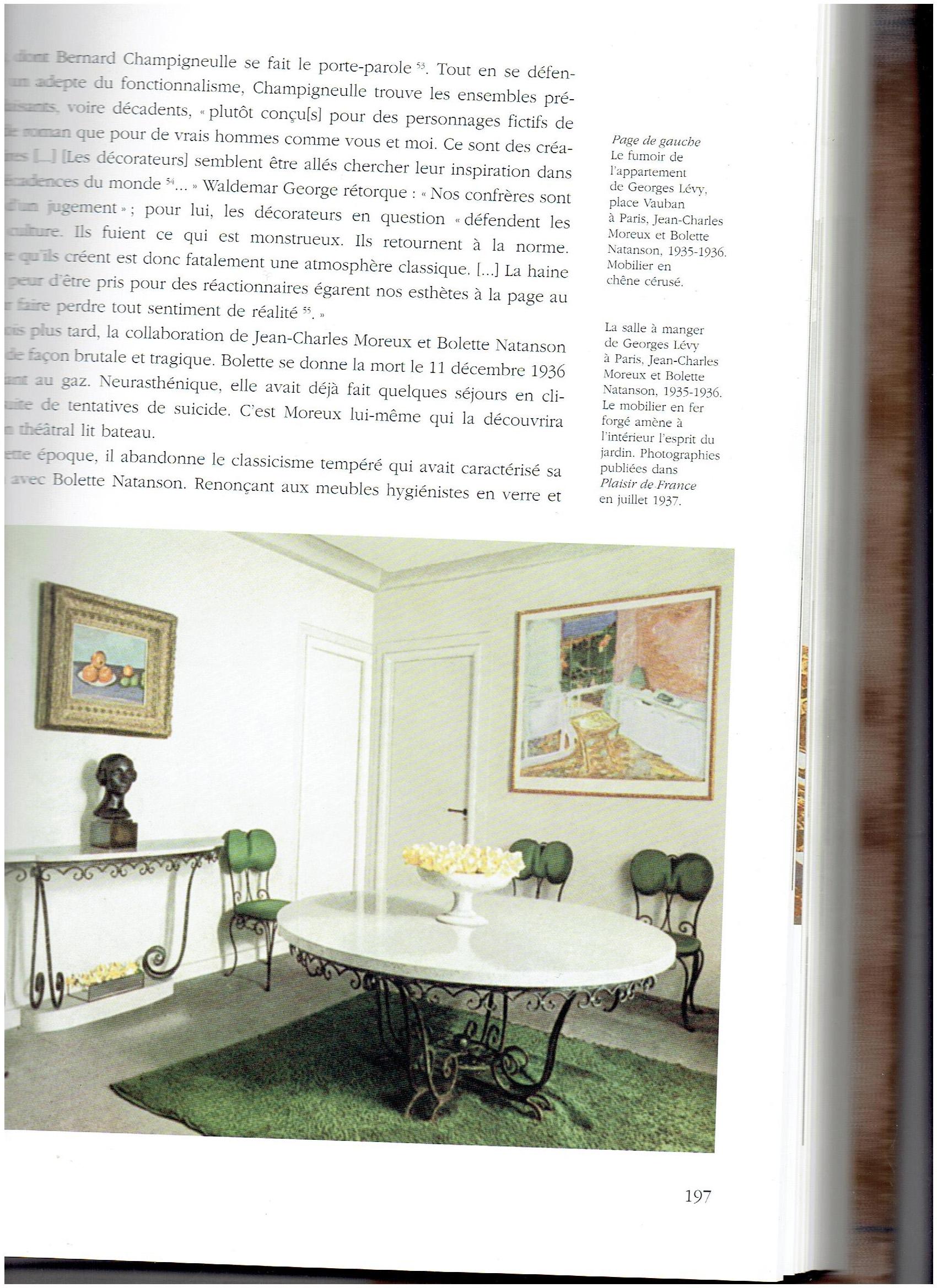 Jean Charles Moreux rare large art deco guéridon circa 1930 For Sale 6