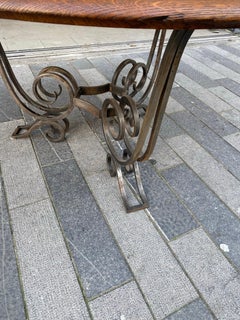 Jean Charles Moreux rare large art deco guéridon circa 1930