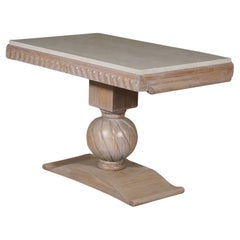 Jean-Charles Moreux Cerused Oak Low Table 