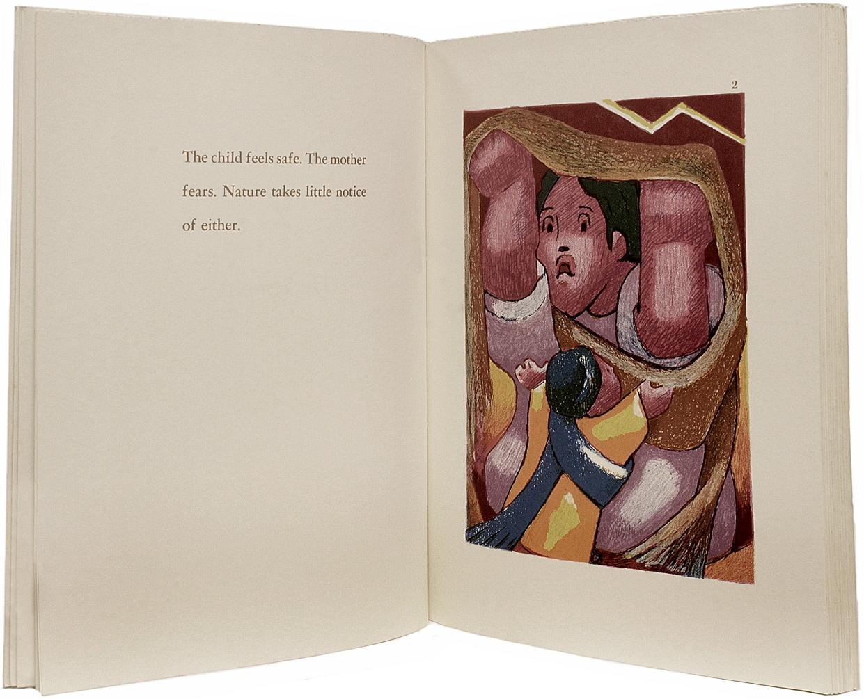 Jean Charlot, Picture Book II, Alfonso Ossorio's Copy, Limited Signed Edition In Good Condition For Sale In Hillsborough, NJ