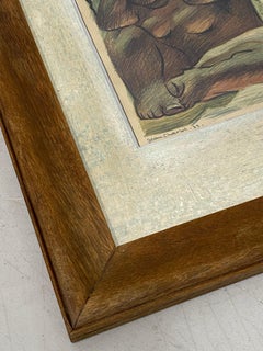 Jean Charlot "Idol" Framed Lithograph C.1933