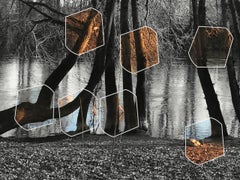 Arte contemporáneo francés de Jean-Claude Byandb - Duo Arbres
