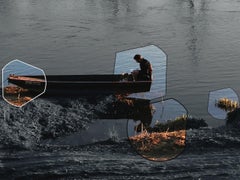 Arte contemporanea francese di Jean-Claude Byandb - Pêche en Loire