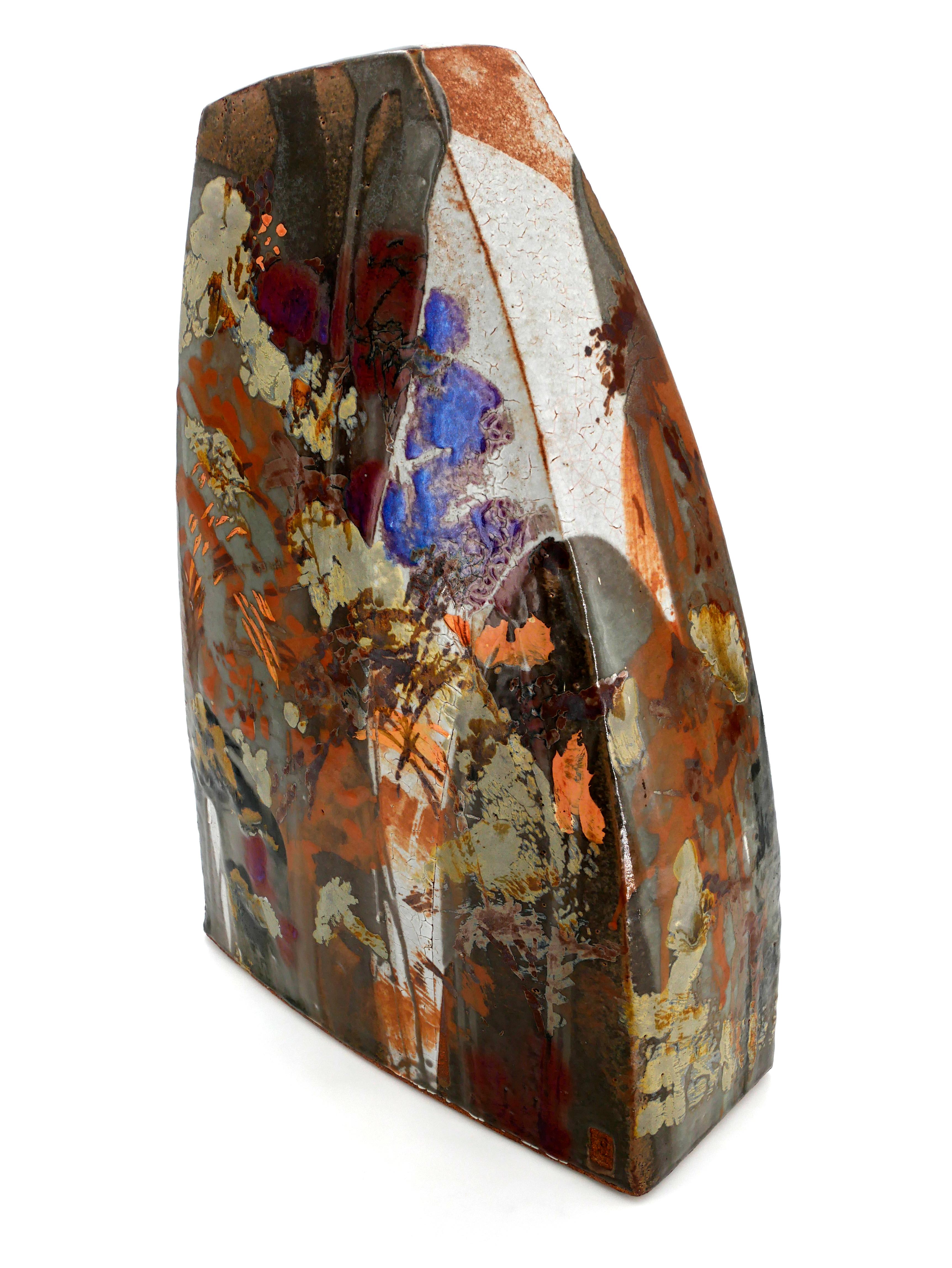 Dos du Vent 2 Ceramic sculpture For Sale 5