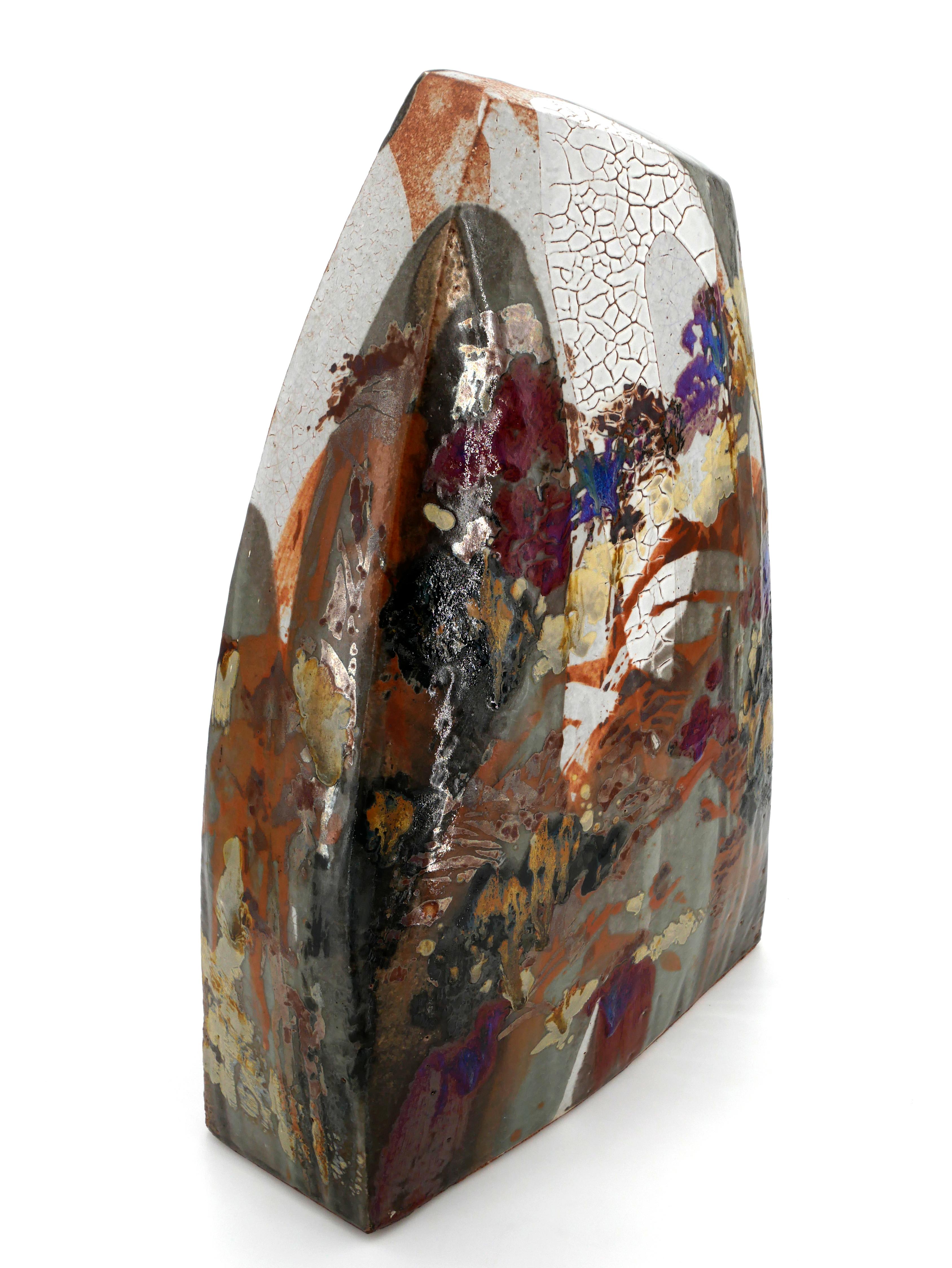 Dos du Vent 2 Ceramic sculpture For Sale 6