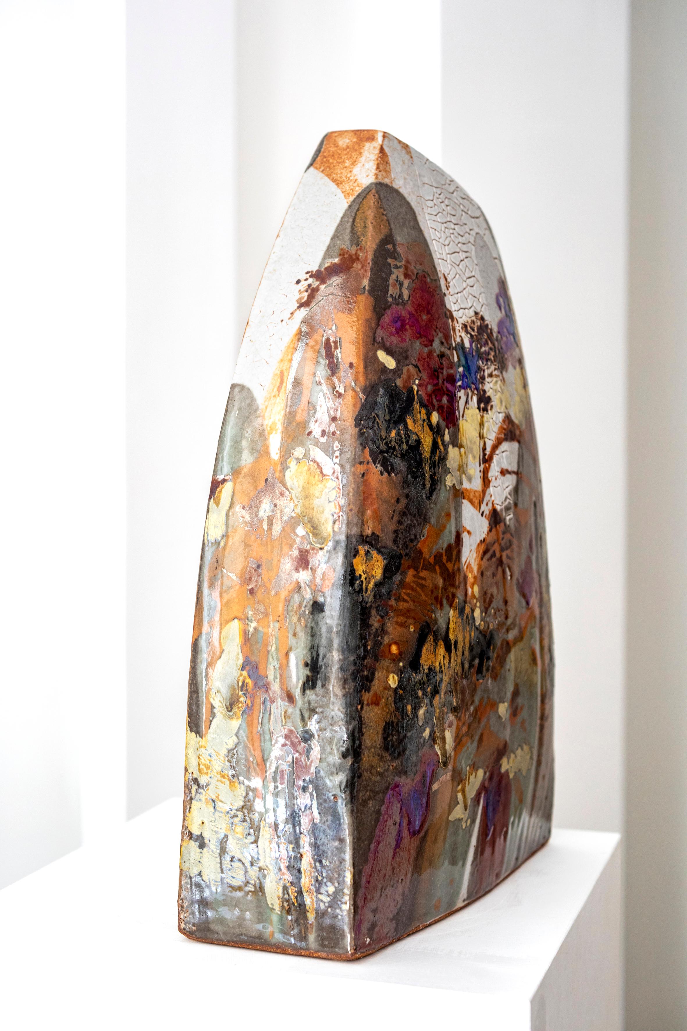 Dos du Vent 2 Ceramic sculpture For Sale 1