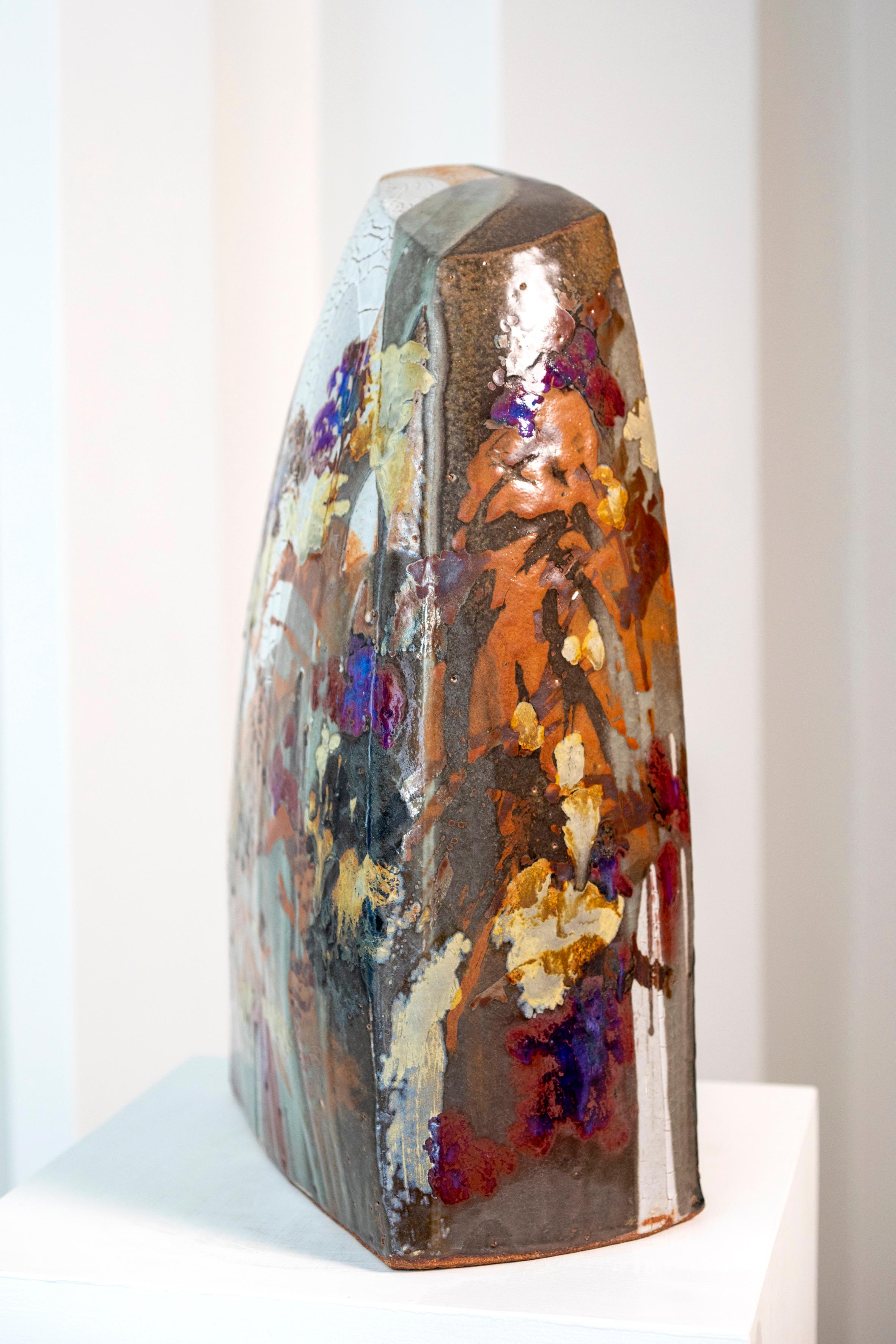 Dos du Vent 2 Ceramic sculpture For Sale 3