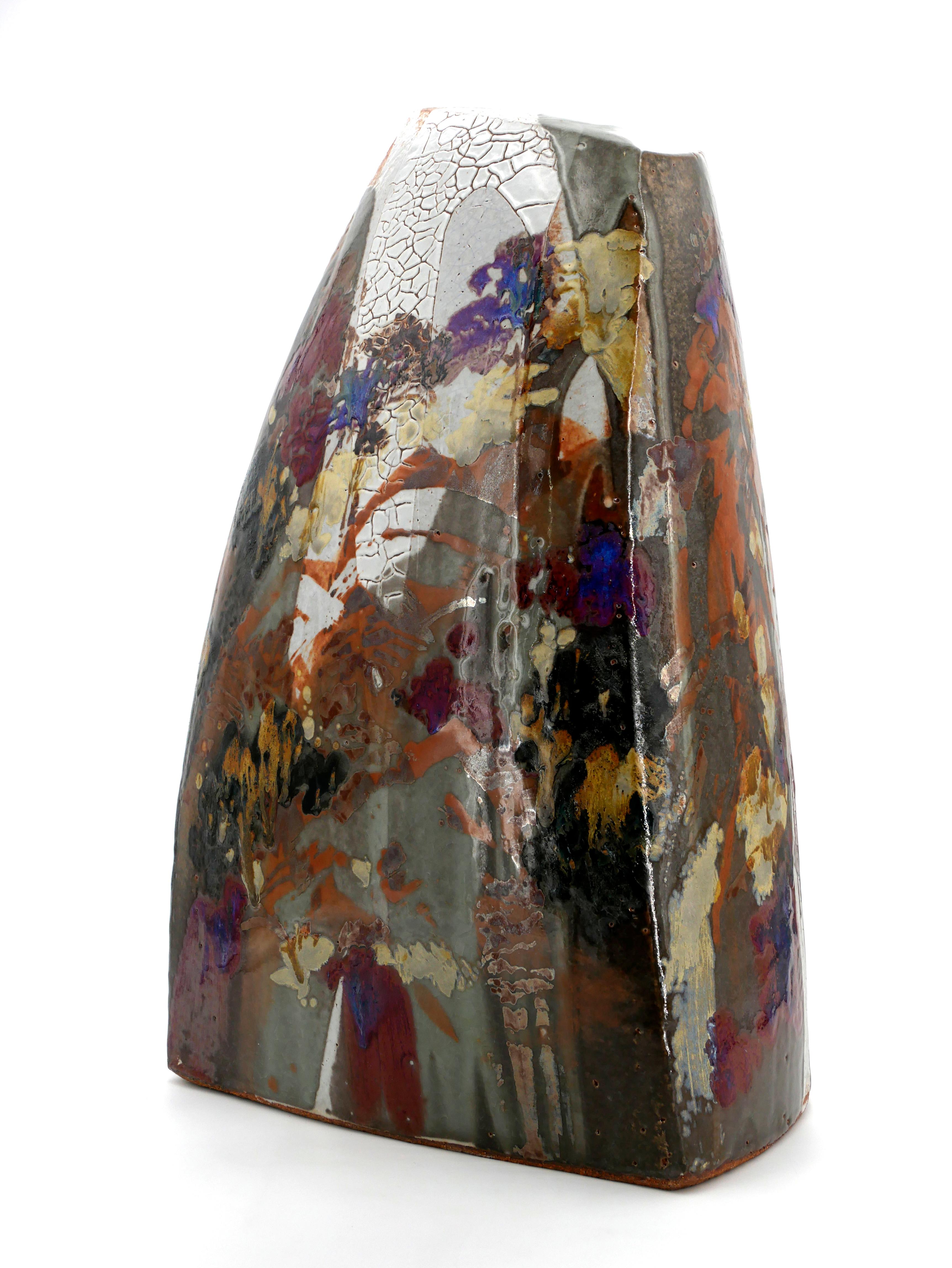 Dos du Vent 2 Ceramic sculpture For Sale 1