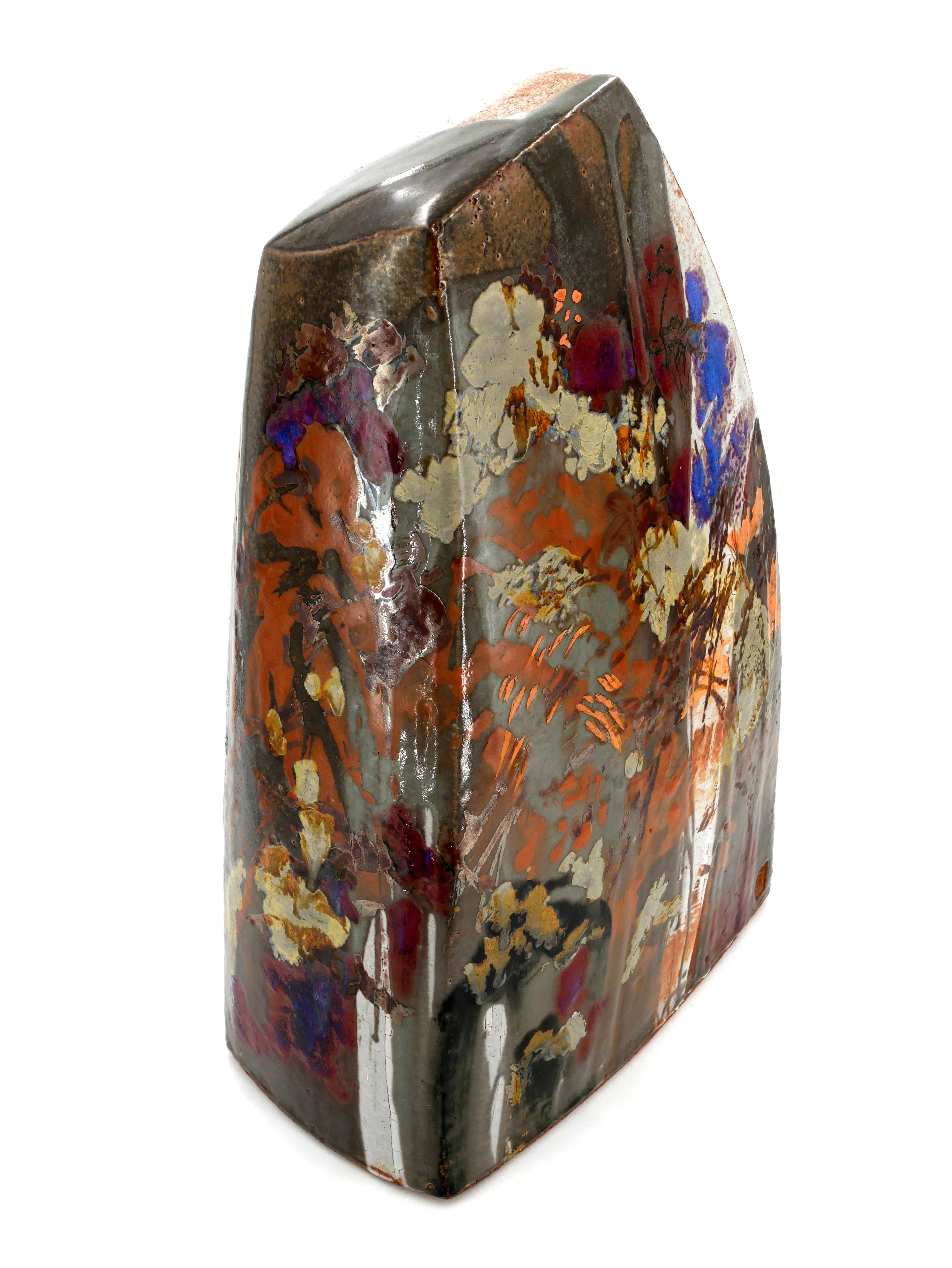 Dos du Vent 2 Ceramic sculpture For Sale 3