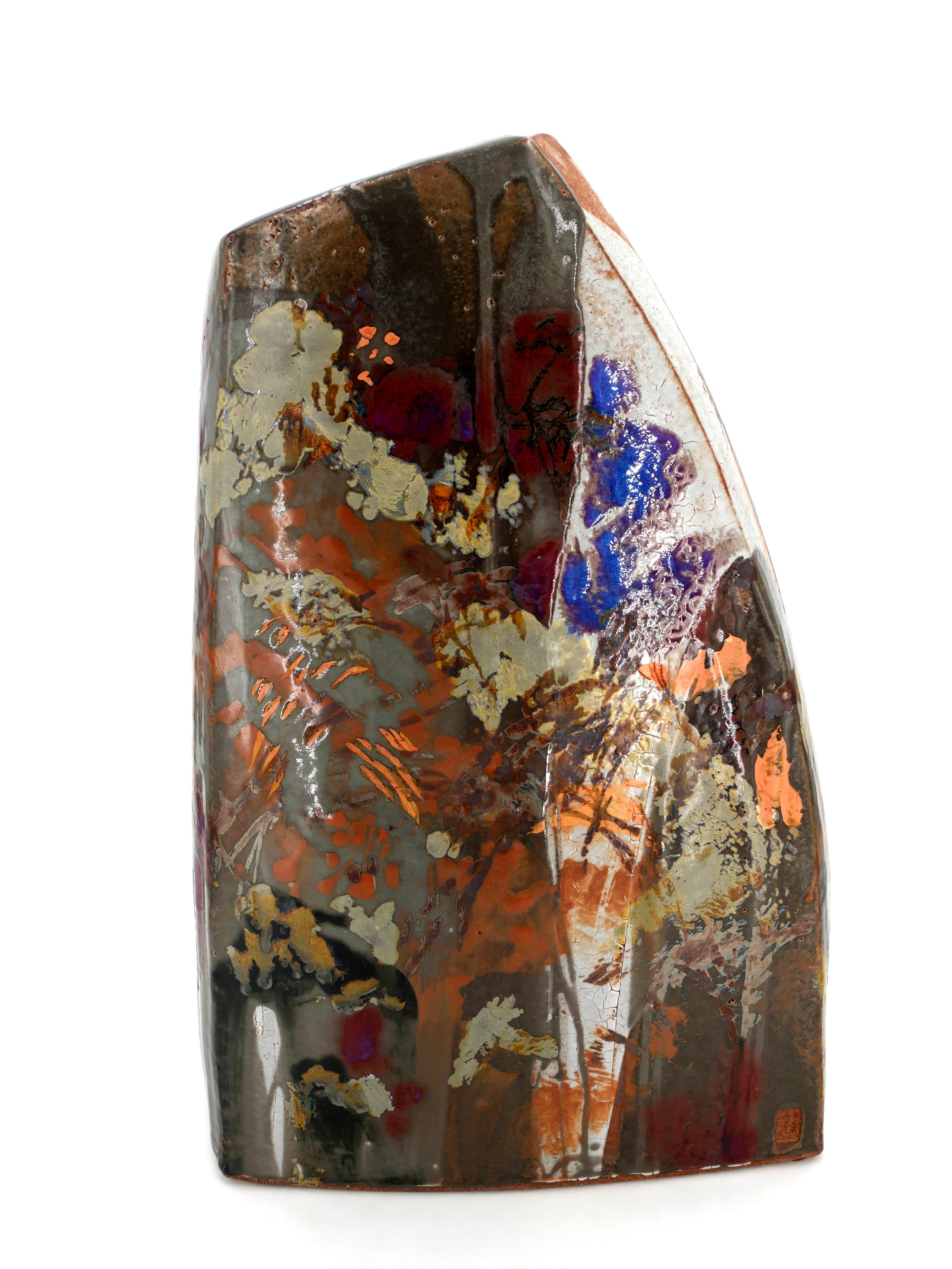 Dos du Vent 2 Ceramic sculpture For Sale 4