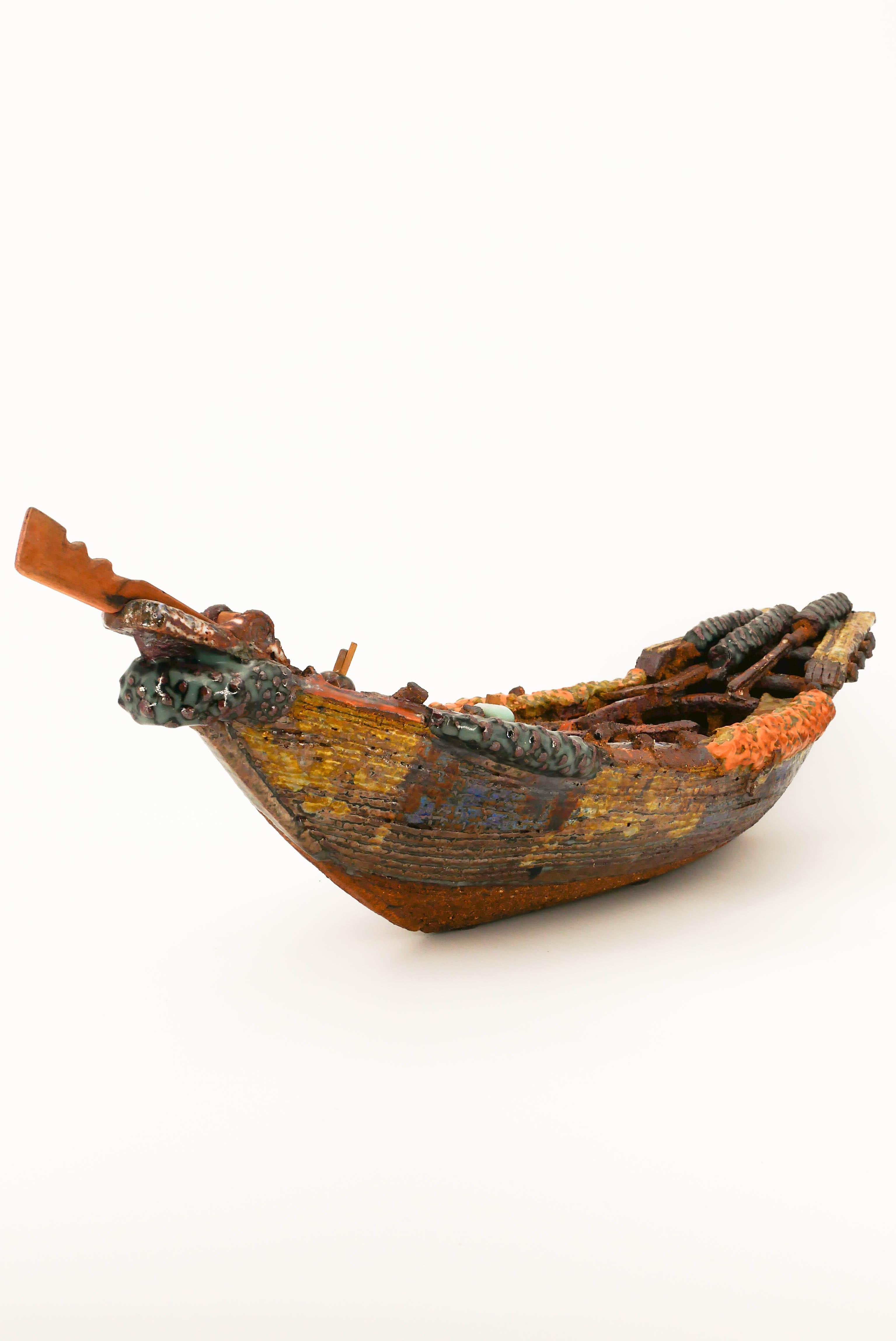 "Les Vestiges du Voyage", scultura in ceramica