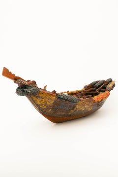 "Les Vestiges du Voyage" ceramic sculpture
