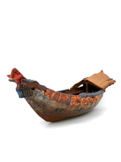 "L'esprit du voyage", scultura in ceramica