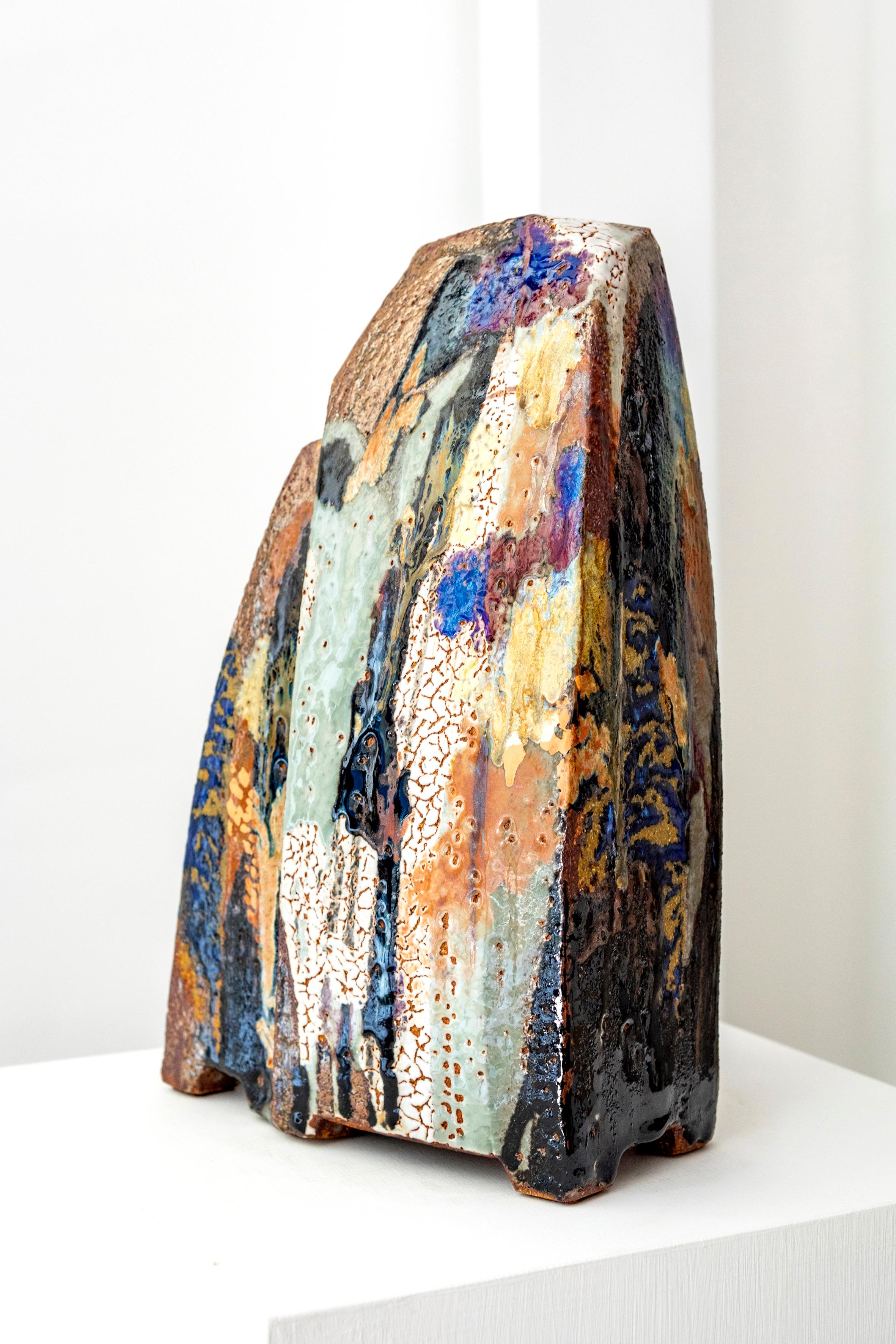 Scultura in ceramica in gres smaltato
Pezzo unico
Certificato: sigillo e firma di Jean-Claude Canonne e sul certificato originale.

Questa scultura richiede un lungo lavoro di preparazione, sia per la progettazione e la creazione della forma, sia