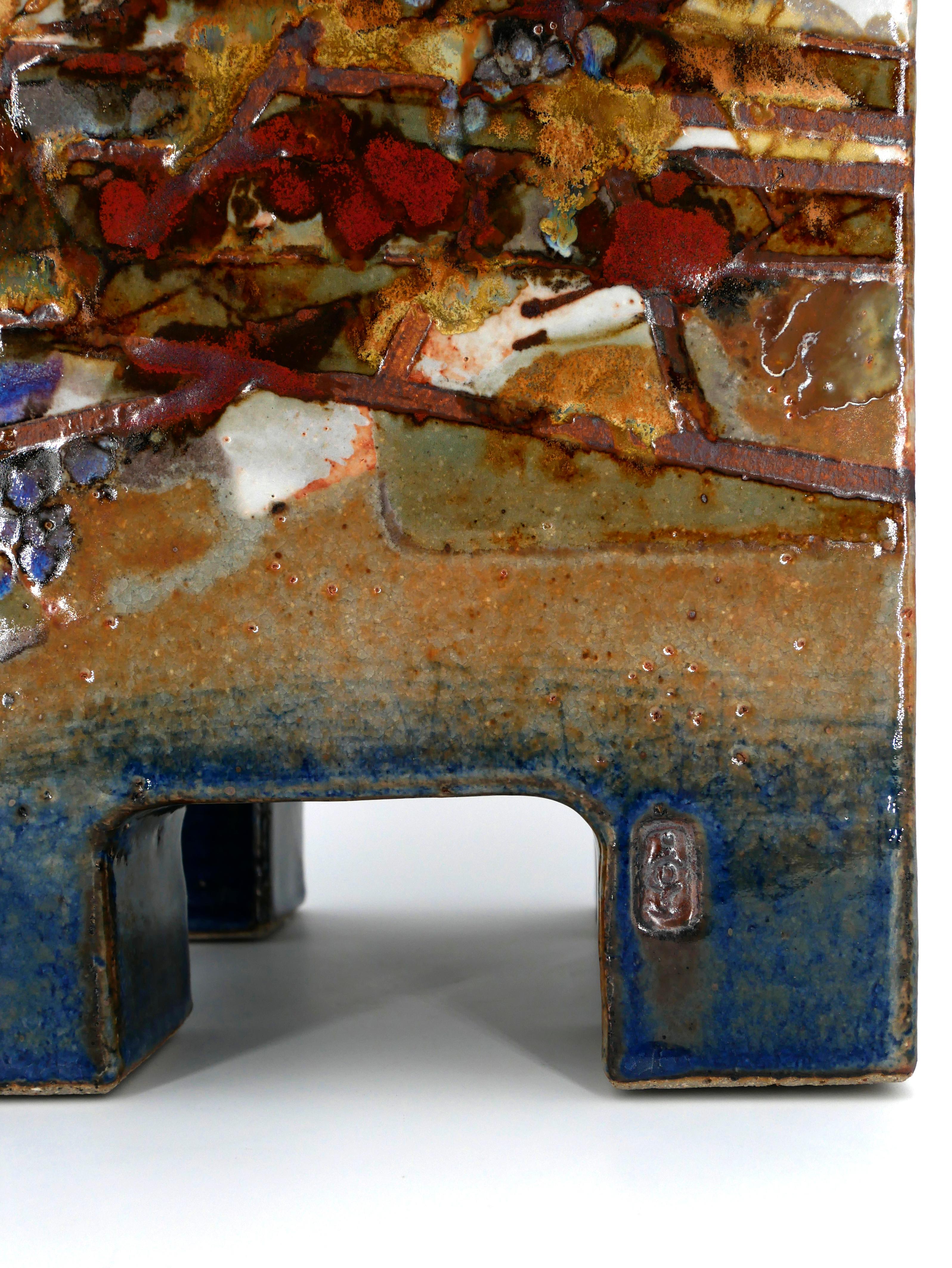 Scrigno in ceramica di siderite in vendita 1
