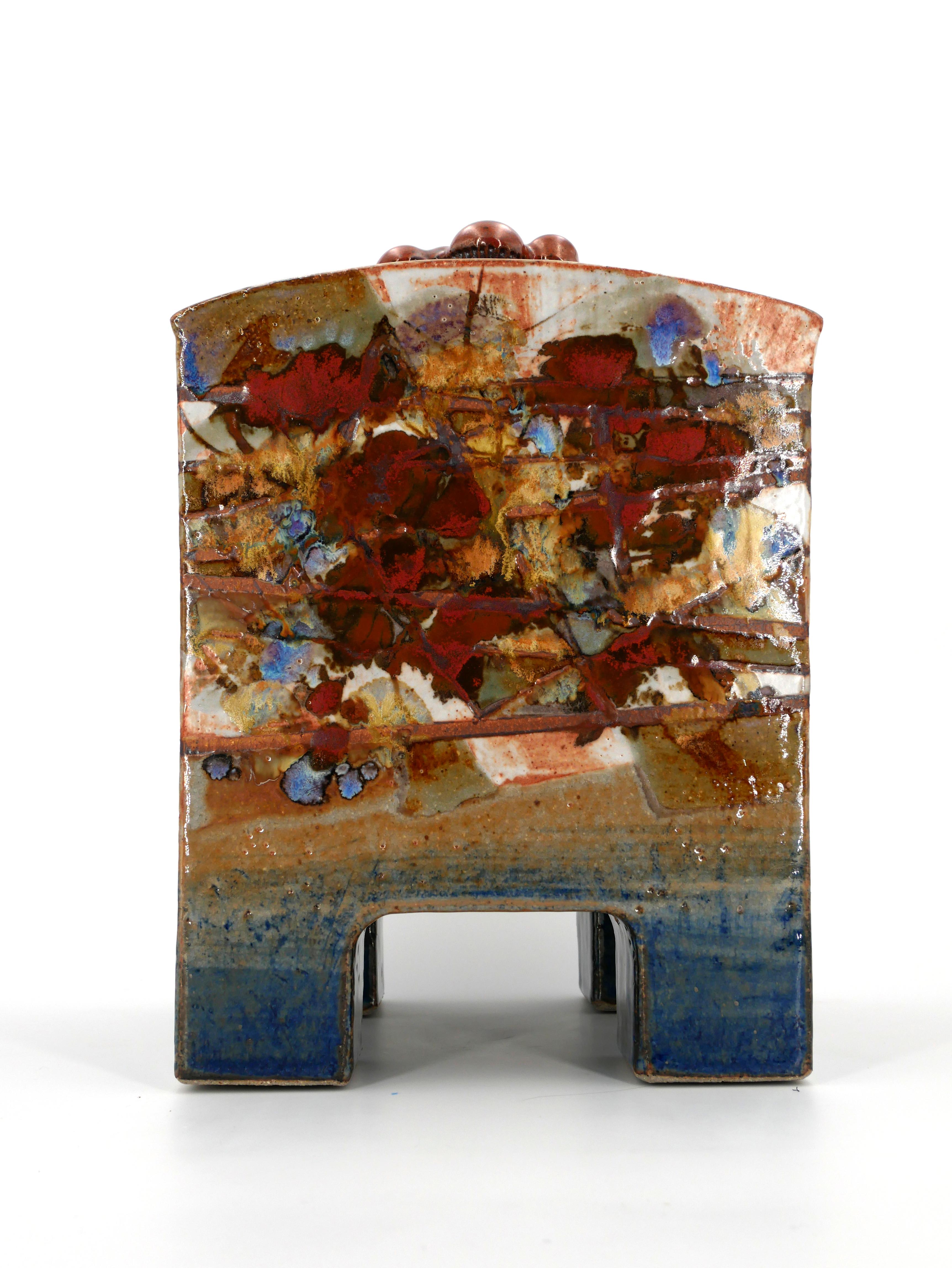 Scrigno in ceramica di siderite in vendita 3