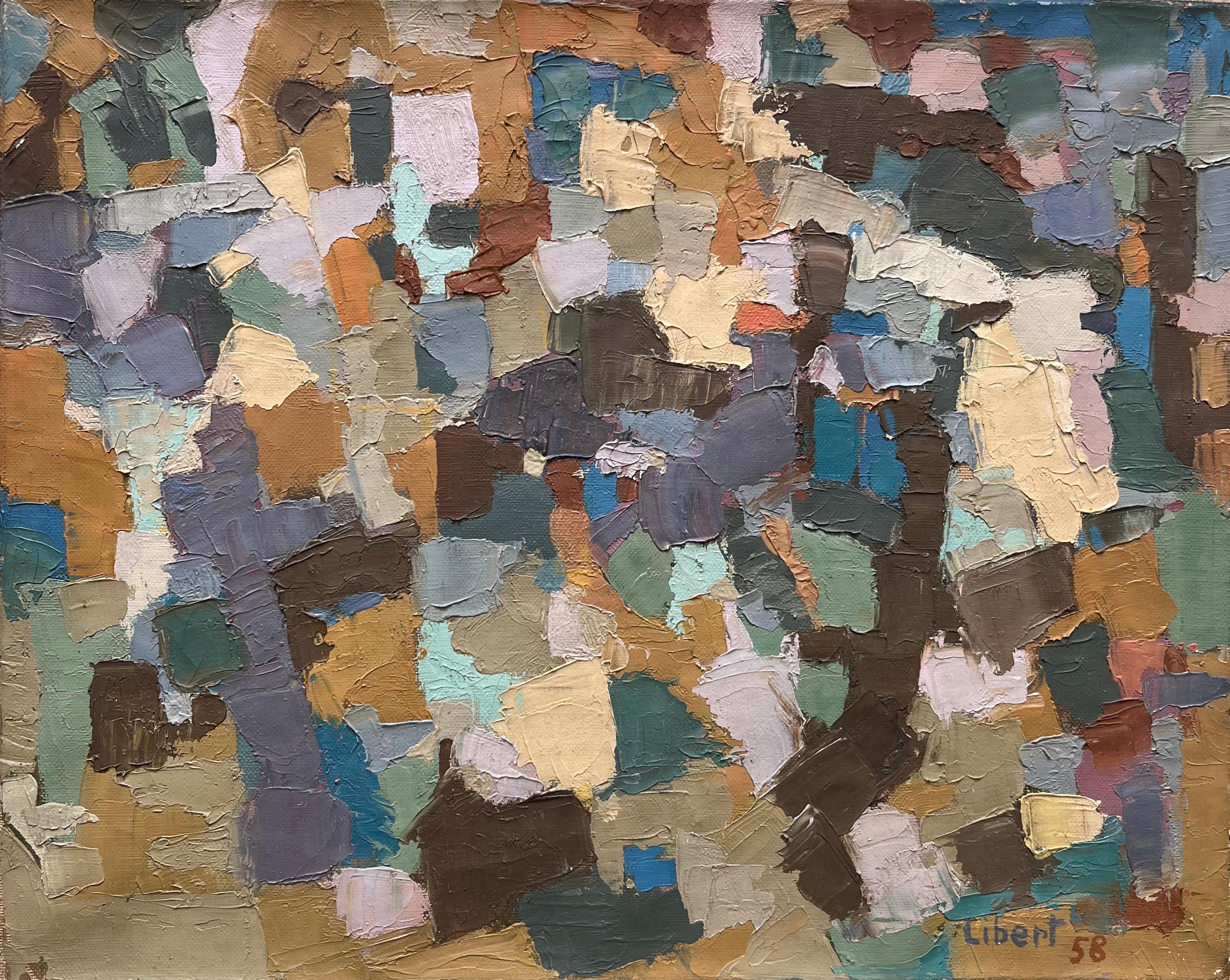 Abstract Painting di Jean-Claude Libert - Senza titolo