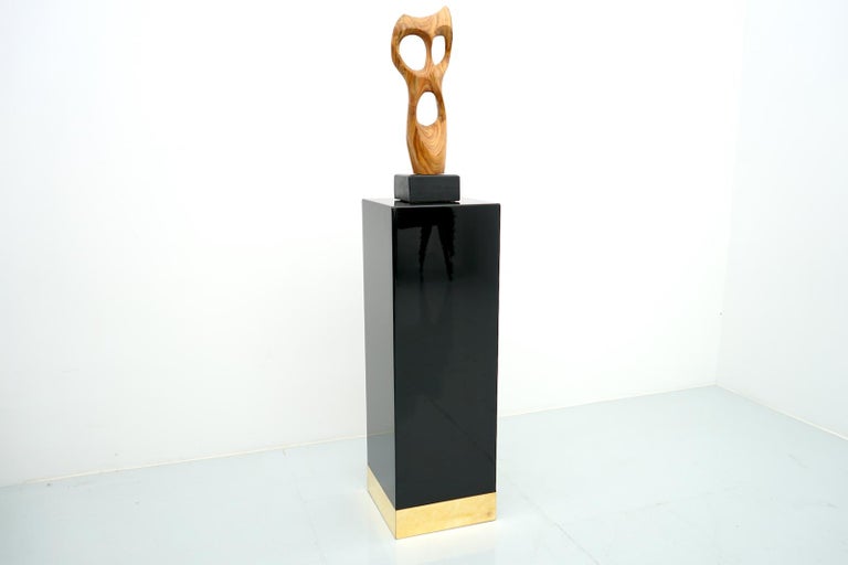 Late 20th Century Jean Claude Mahey Column Display Stand by Romeo, France, 1970s