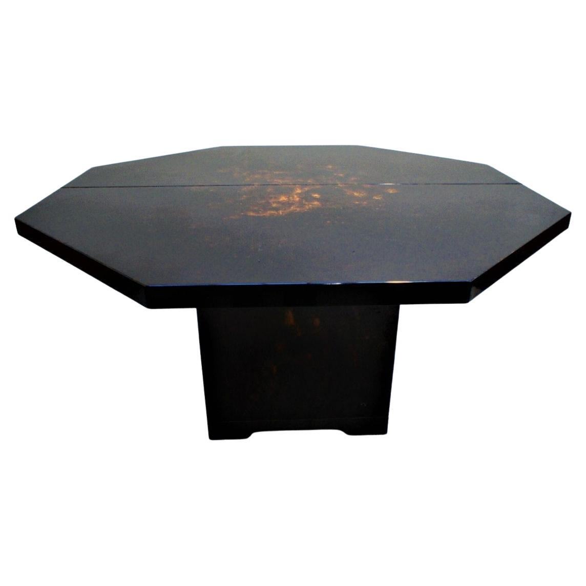 Jean-Claude Mahey Lacquer Dining Table