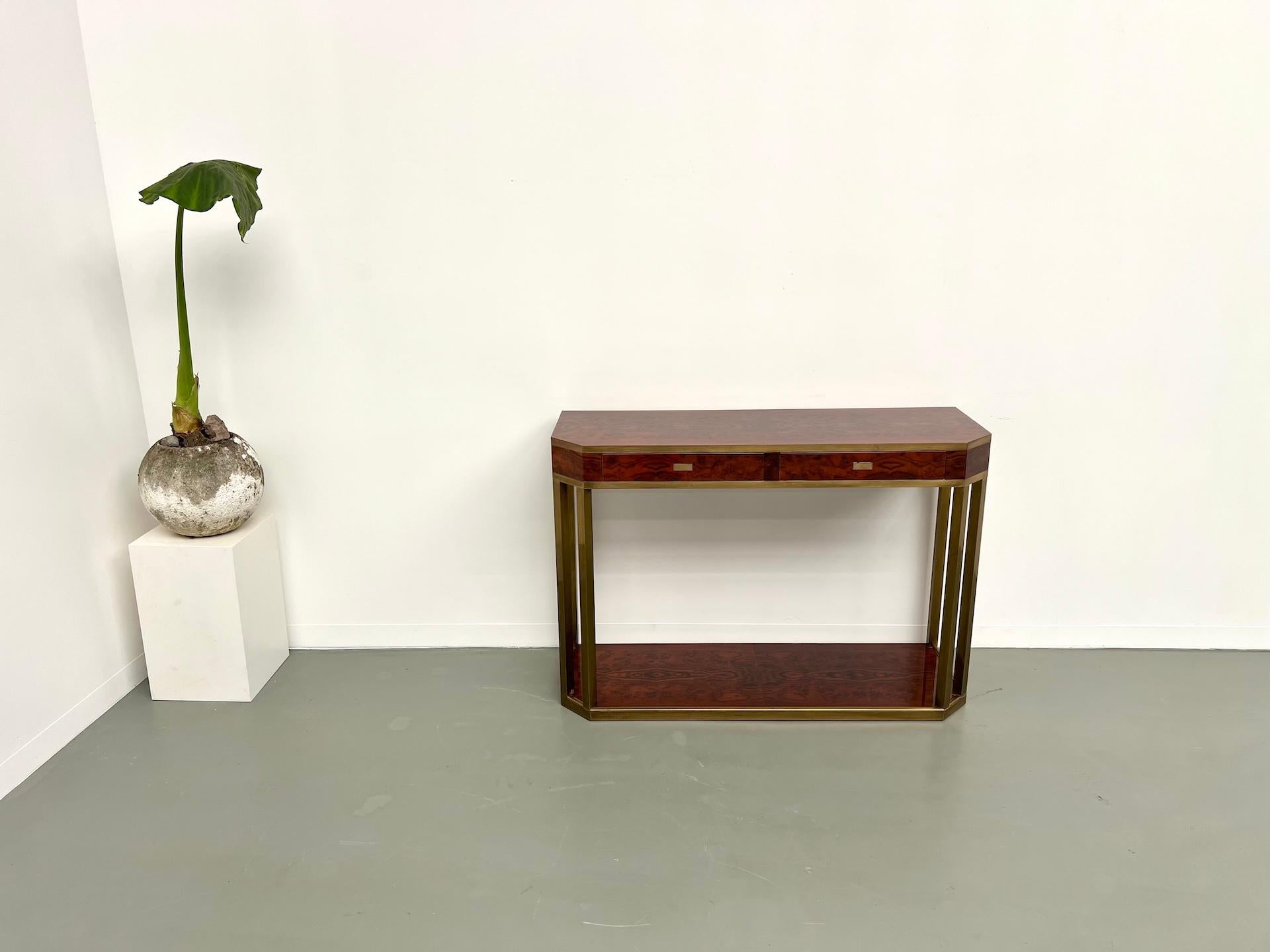 Jean-Claude Mahey lacquered console table, France circa 1970 For Sale 11