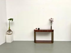 Jean-Claude Mahey lacquered console table, France circa 1970