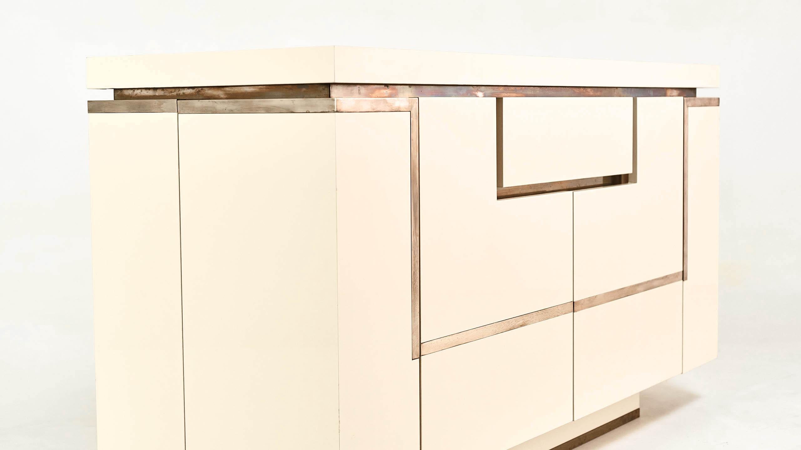 Jean-Claude Mahey, Lacquered Sideboard for Roche Bobois, circa 1970 1