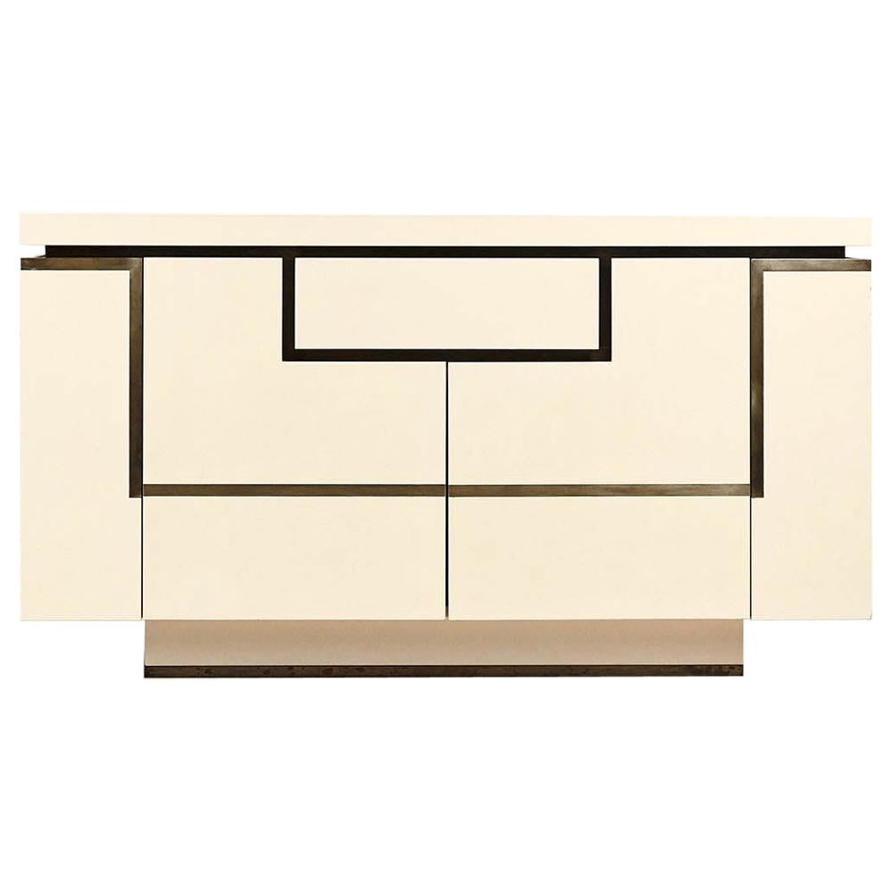 Jean-Claude Mahey, Lacquered Sideboard for Roche Bobois, circa 1970