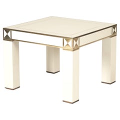 Jean Claude Mahey lacquered wood Coffee Table